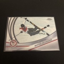 2026 Topps Chrome US Winter Olympics Hunter Henderson #155
