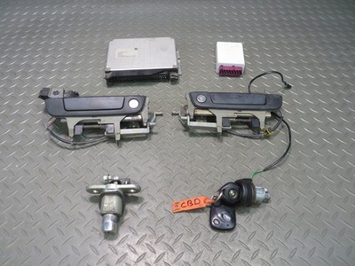 1998 BMW E36 328iC M52 ENGINE ECU DME EWS MODULE DOOR LOCK CYLINDER KEY SET OEM