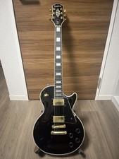 Epiphone Les Paul Custom Black 2022 Giappone Chitarra elettrica usata