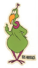 ∞ Vtg World Industries KRIS MARKOVICH Alien Dodo Sticker 101 Blind Girl Era 90s