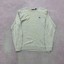 Chaps knitted jumper Chunky knit sweater Men's L