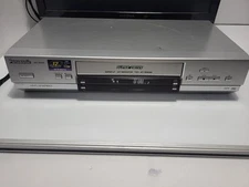 Panasonic NV-HV61EB VHS Video Tape Cassette Player Recorder. Working No Picture