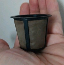 Keurig 2.0/1.0 Reusable Refillable Single Coffee Replacement Mesh Filter K-Cup