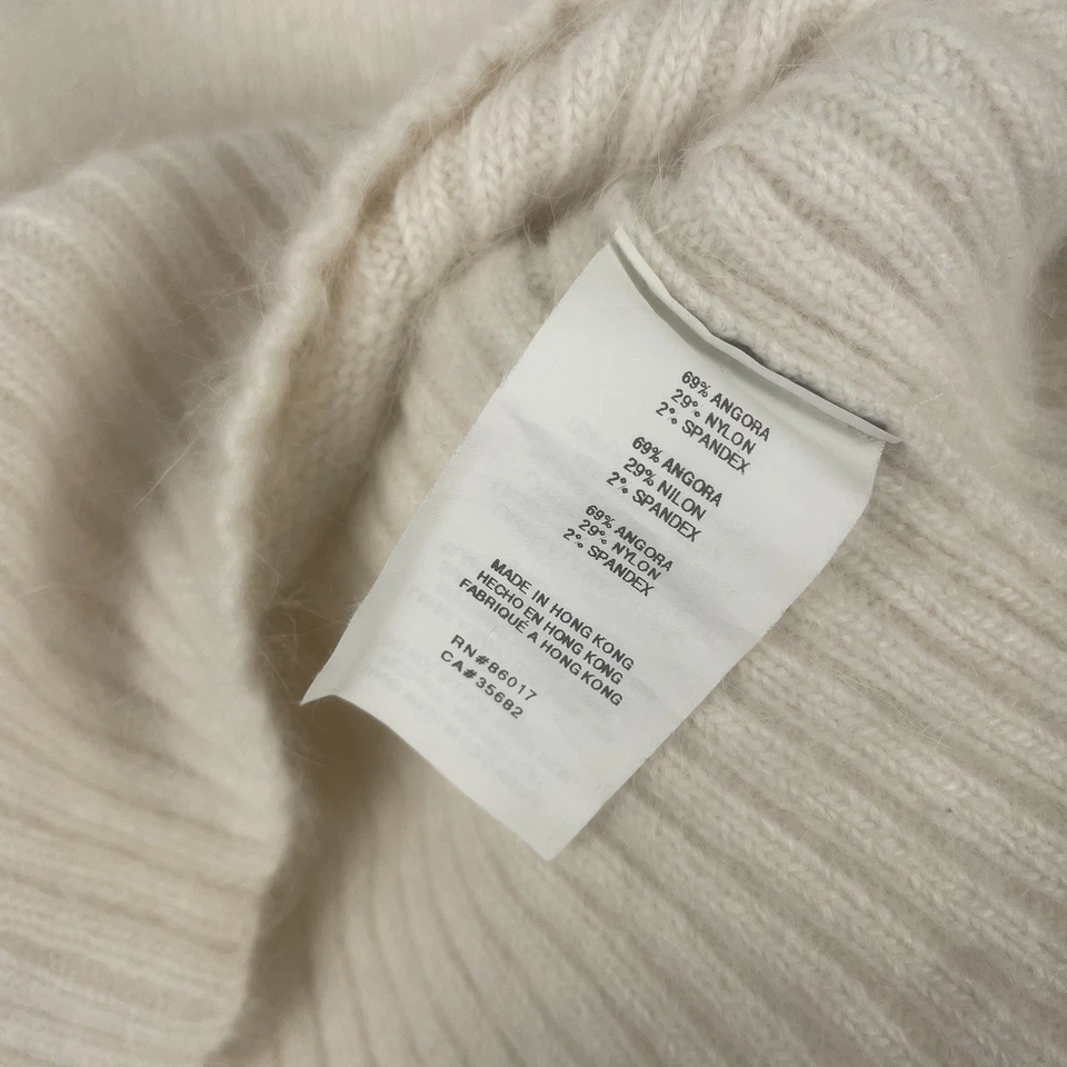Suéter De Colección Bebe Angora Blanco Logo Mediano Y2K Coqueta Angelic Difuso Foto 3 de 4