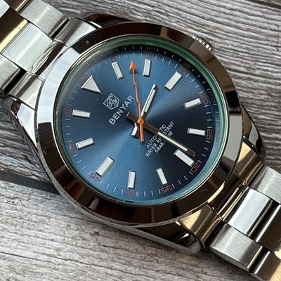BENYAR, BY-5176M Mechanical Automatic for Men 40mm Ships From USA