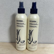 Zotos Quantum Curl Perm Revitalizer Revives  Moisturizes 8oz - 2 Bottles NEW