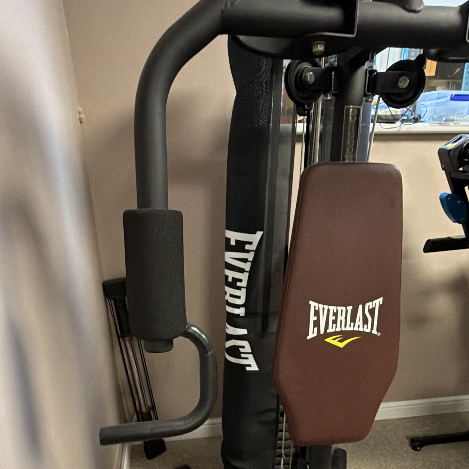 Everlast EV1000 Adjustable Home Gym Multi-Gym w/ Weight Stack, 100kg ...