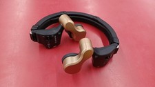 MK Seiki ES-800KU "Kikoeru Hon" Black/Gold Speakers - Vintage Hi-Fi Japan