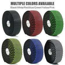 Road Bike Handlebar Tape Anti Slip Sweat Absorbent Honeycomb Grip Wrap