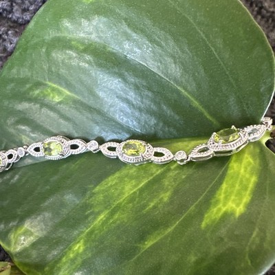 Arizona Peridot Armband
