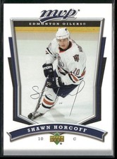 2007-08 Upper Deck MVP Shawn Horcoff #187 Edmonton Oilers