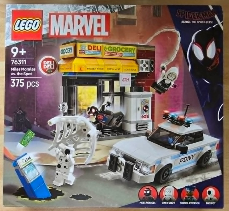 Lego Marvel Miles Morales vs. The Spot 76311 Sealed Lego set