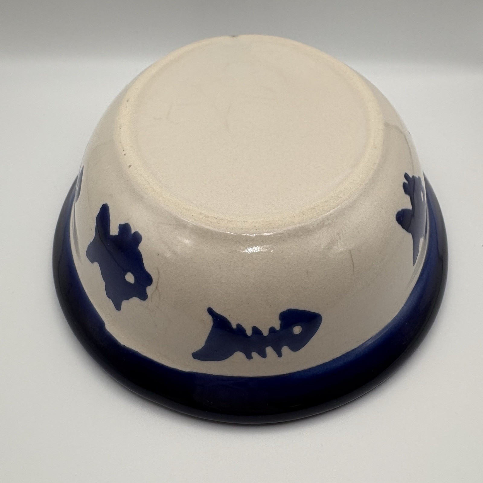 Set of 2 Boots & Barkley Target Oval Cat Bowls Dishes Stoneware 2011