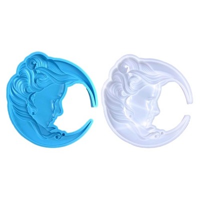 Storage Box Mold Flower Epoxy Trinket Box Mold for Earring Bracelets Hoder