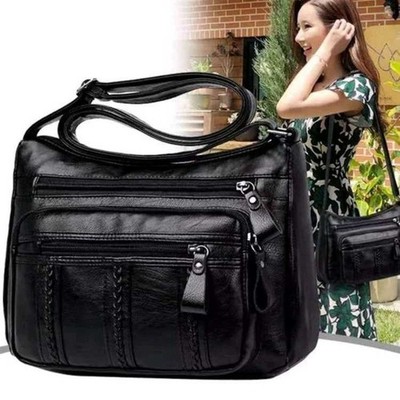 Damen-Umhängetasche für Damen Freizeit mittelalterlich Mutter Messenger Bag weich