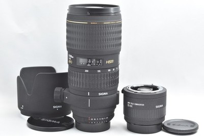 EXC++ SIGMA APO70-200mm F2.8 EX HSM w/Teleconverter 2x for Nikon F