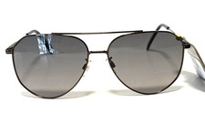 New Body Glove Polarized SUNGLASSES Metal Pilot Aviator Black w/ Gradient Lenses