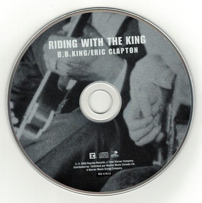 B.B. King & Eric Clapton - Riding With The King (CD disc) 2000