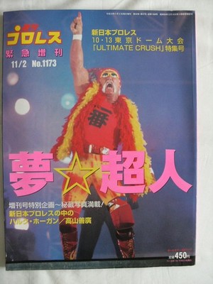 Weekly Pro Wrestling Emergency Special Issue 11/2 No. 1173 Dream... book form JP