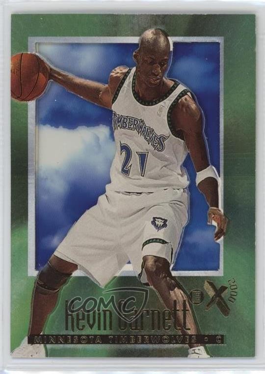 1996-97 Skybox E-X2000 Kevin Garnett #40 HOF Basketball Card