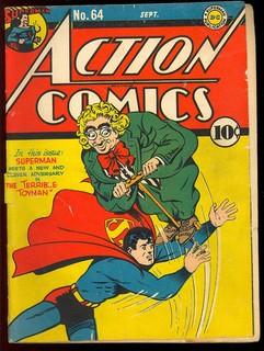 Action Comics #64 (Missing Wrap) 1st App. Toyman Superman DC 1943 GD