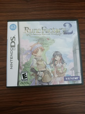 Rune Factory 2 DS CASE AND MANUAL ONLY