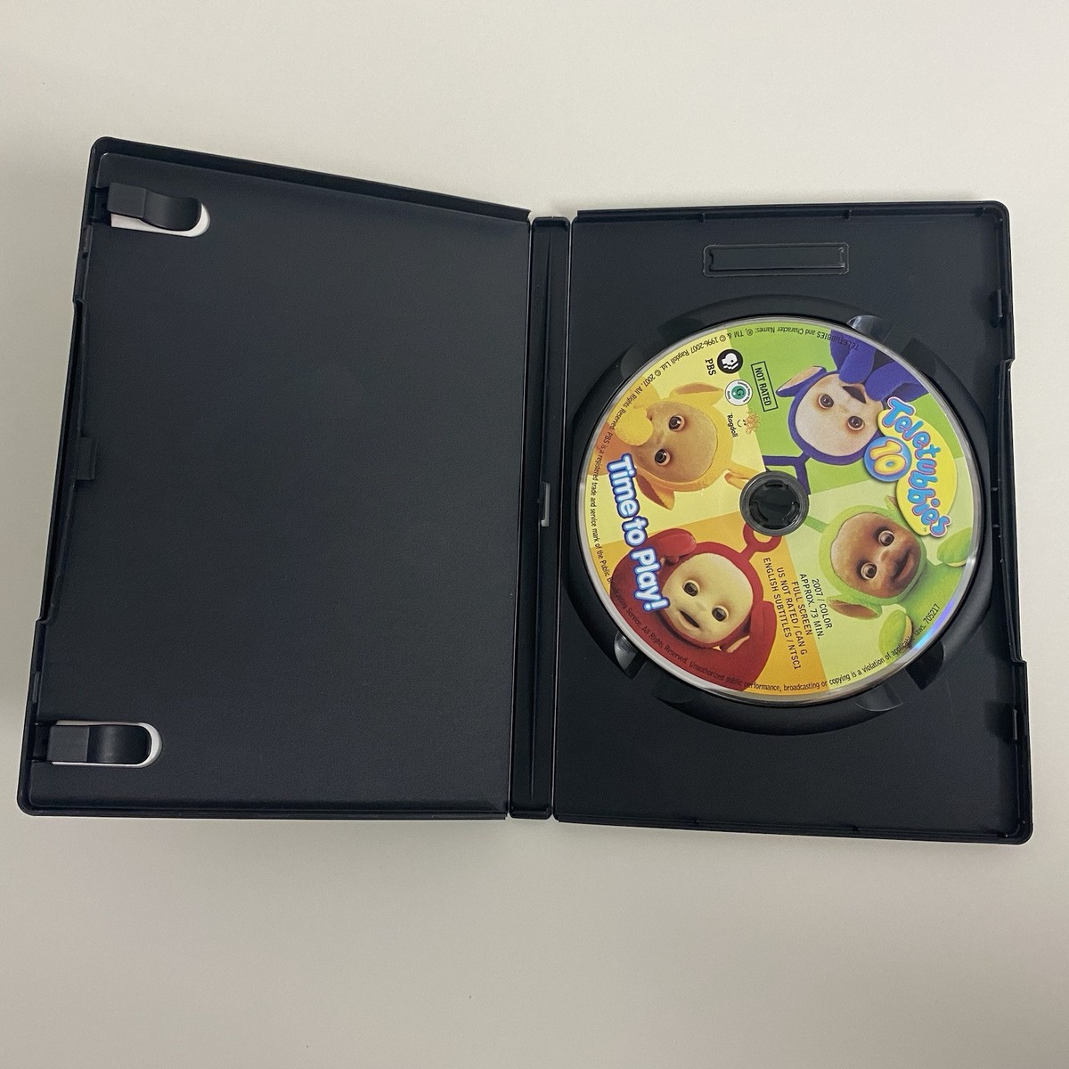 Teletubbies 10 Time to Play (DVD, 2007) PBS Kids Never