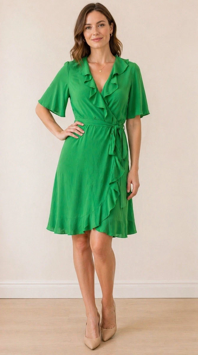karen millen green silk dress Bottle green red nice combination decent anarkali suit main image 0