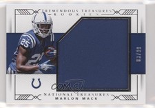 2017 Panini National Treasures Tremendous Rookies /99 Marlon Mack #37 5x8