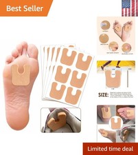 U-Shaped Felt Callus Pads   Self-Adhesive Cushion for Corns, Calluses, Bliste...