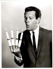 LD420 Original Photo TOM KENNEDY FINGER CANDLES 