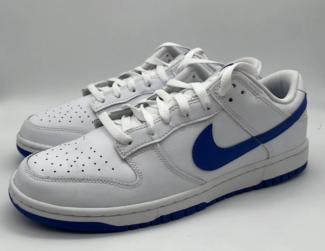 Las mejores ofertas en Nike Dunk Low White Hyper Royal | eBay