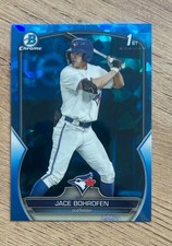 2023 Bowman Chrome Draft Sapphire Jace Bohrofen BDC-173 Toronto Blue Jays