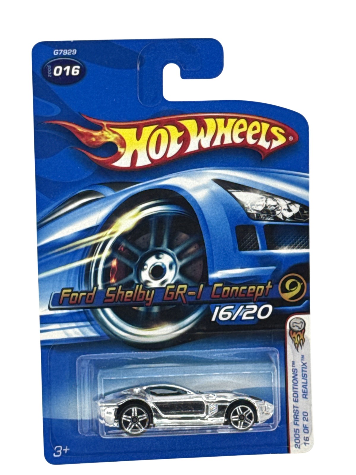 Hot Wheels Ford Shelby GR-1 Concept Diecast Car 2005 First Editions Realistix Ne