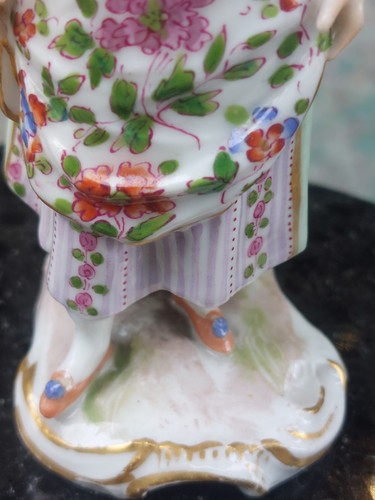 Meissen Statuette Femme XIX ème siècle - Imagen 3 de 8
