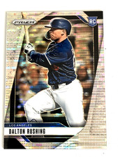 Dalton Rushing Silver Pulsar Holo /499 Rookie RC 2025 Prizm Card #291 LA Dodgers