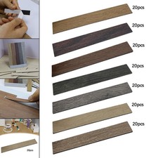 20 pièces de plancher décoratif autocollant pour maison de poupée,