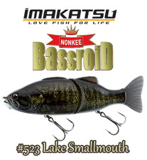Imakatsu SG Plus Bassroid Nonkee Glidebait *** (#523)  Lake Smallmouth***