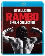Rambo: 5-Film Complete Collection 1-5 (Blu-ray + Digital) NEW Free Shipping