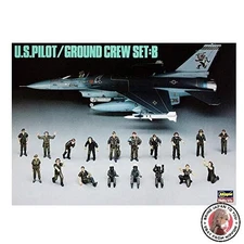 NEW Ground Crew B 1/48 Hasegawa