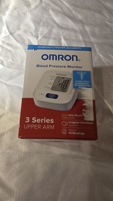 Omron 3 Series BP7100 Upper Arm Digital BP Monitor Wide-Range Cuff 14-Memory
