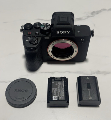 Sony Alpha 7 IV a7 IV 33MP Mirrorless Camera Body Only Black w/ Body Cap
