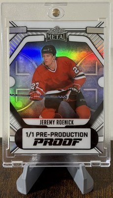 2025 Leaf Metal Legends - Jeremy Roenick 1/1 PRE-PRODUCTION PROOF