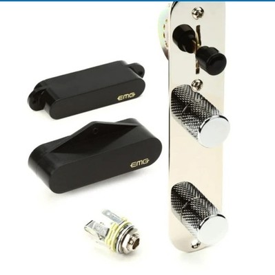 EMG T SYSTEM Prewired Telecaster Guitar Pickup Set Plus Control Plate SALE!