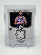 2025-26 Topps Johni Broome Rookie Patch Philadelphia 76ers player-worn