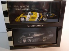1/43 Minichamps Porsche 956's - set of two
