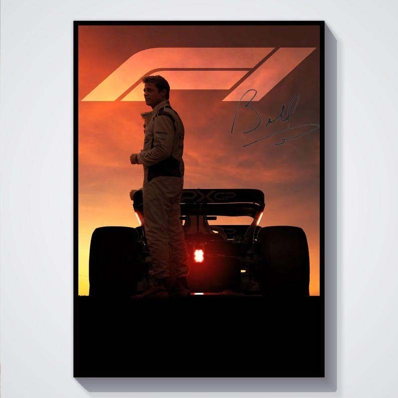 F1 映画　ポスター　リバーシブル F1- Movie Poster (Flyer) B5 size- Cinema exclusive- from