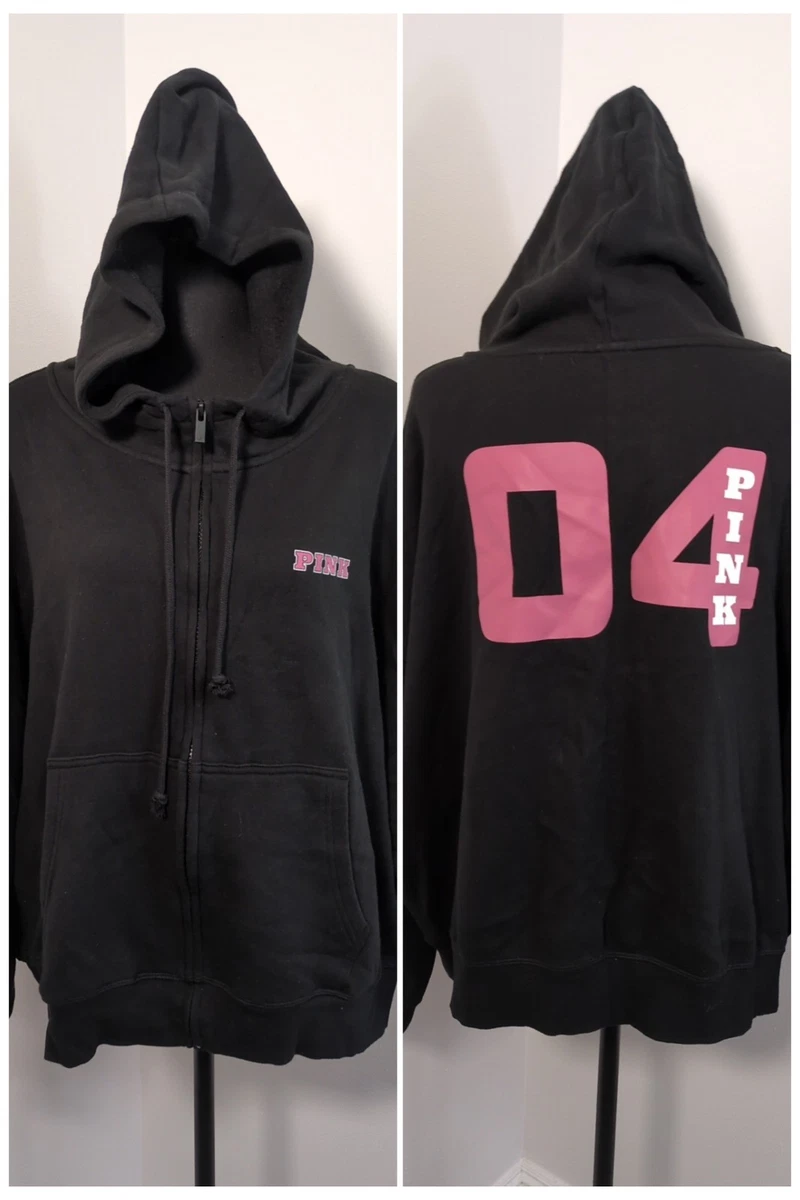 Hoodie Logo Paillettes Sweat à Capuche Victoria's Secret PINK – Vert Avec Logo à Paillettes – Taille S – Occasion Très Bon état Hoodie Femme Occasion