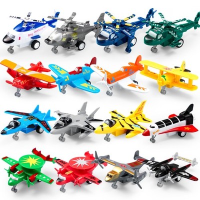 JOYIN 16 Pcs Pull Back Airplane Toys, Boys 15 cm x 23 x 13.5 cm, Assorted 