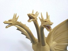 King Ghidorah with tag Soft Vinyl Godzilla Series Bandai